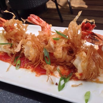 The Roof - Phyllo prawns - Seafood Near Me - Vancouver, British Columbia