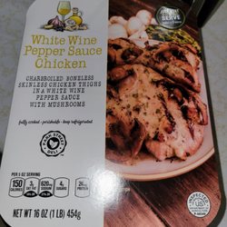 ALDI - White wine pepper chicken