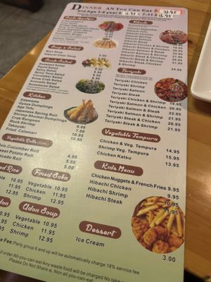 Menu photo 4 LA Sushi & Hibachi El Paso, TX Menu photo 4 LA Sushi & Hibachi El Paso, TX