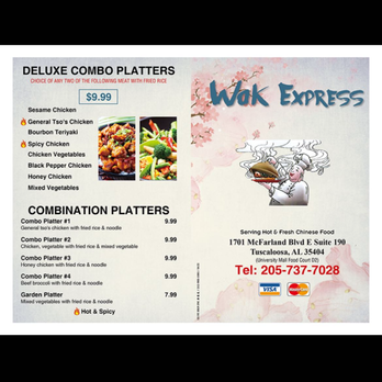 Wok Express - Chinese Near Me - Tuscaloosa, Alabama Wok Express - Chinese Near Me - Tuscaloosa, Alabama