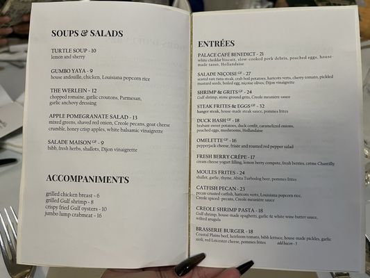 Menu photo 7 Palace Café New Orleans, LA Menu photo 7 Palace Café New Orleans, LA