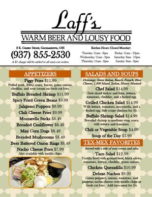 Menu photo 5 Laff's Germantown, OH Menu photo 5 Laff's Germantown, OH
