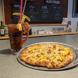 Climbing Bines Wood Fired - Bloody Mary and specialty Breakfast Pizza