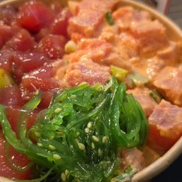 Mixed poke bowl Mixed poke bowl