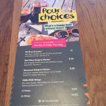 Nando's Peri-Peri - HH Menu - Portuguese Near Me - Gambrills, Maryland