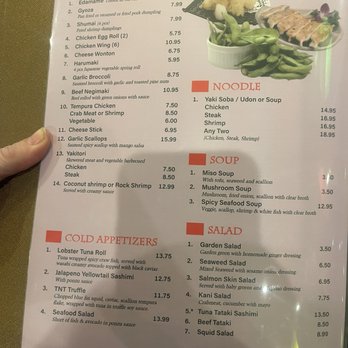 Hokkaido Grill & Sushi - Menu - Sushi Bars Near Me - Madison, Mississippi