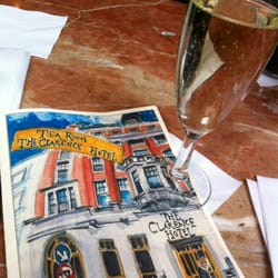 Octagon Bar - Birthday prosecco!