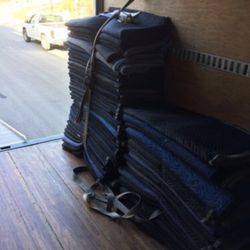 Timely movers - We supply plenty of pads for all size jobs