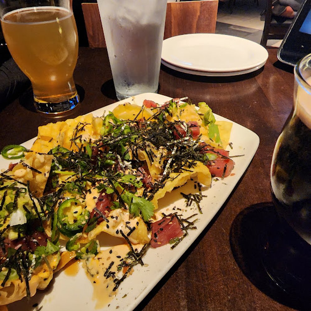 Yard House - poke nachos - New American Near Me - Carlsbad, California Yard House - poke nachos - New American Near Me - Carlsbad, California