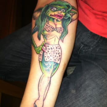 Jinx Proof Tattoo - Greta the girl gremlin - Tattoo Near Me - Washington, DC, District of Columbia