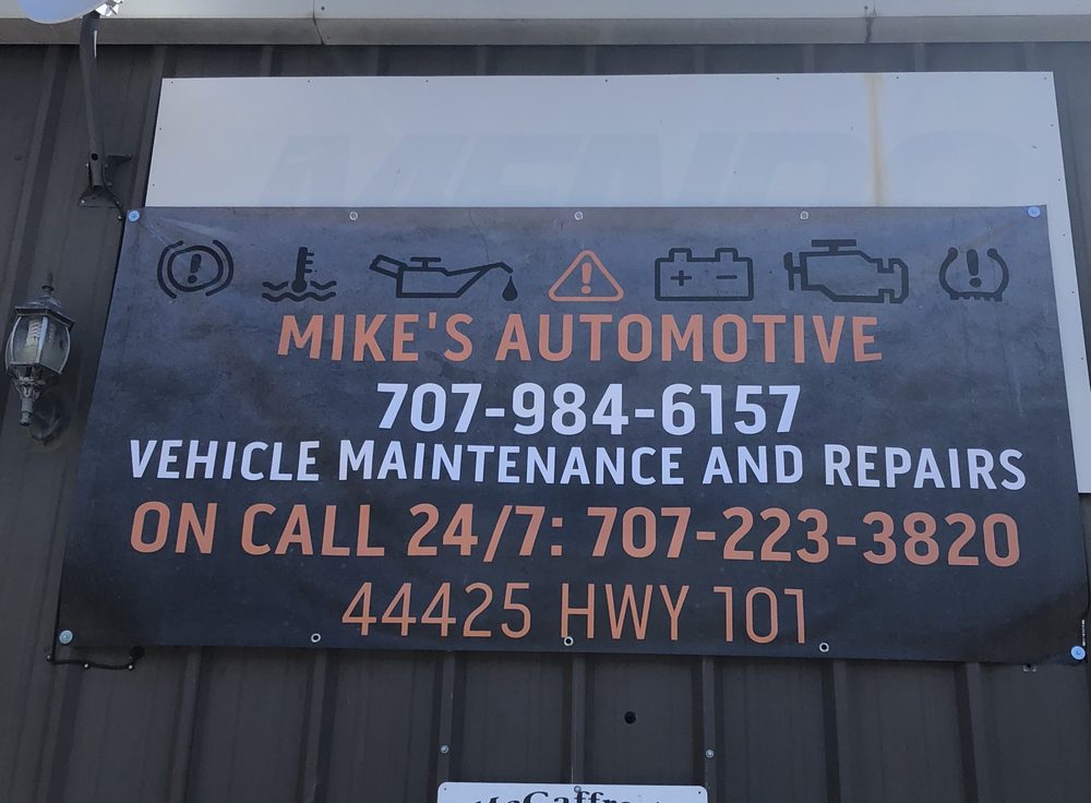 MIKE’S AUTOMOTIVE Updated September 2024 44425 Hwy 101, Laytonville