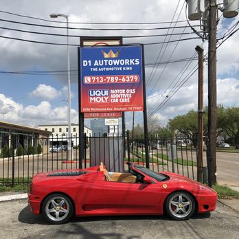 D1 Autoworks - This Ferrari 360 just got a new exhaust - Body Shops Near Me - Houston, Texas