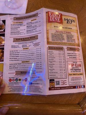 Menu photo 7 Texas Roadhouse Mansfield, TX Menu photo 7 Texas Roadhouse Mansfield, TX