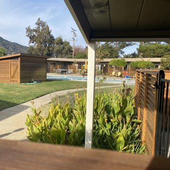 Contenta Inn - View from room 18's patio - Hotels Near Me - Carmel Valley, California
