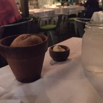Terrain Cafe - Warm terra cotta pot bread and maple butter!!! - New American Near Me - Westport, Connecticut Terrain Cafe - Warm terra cotta pot bread and maple butter!!! - New American Near Me - Westport, Connecticut