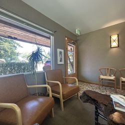 Green City Dental - Front door and seating area