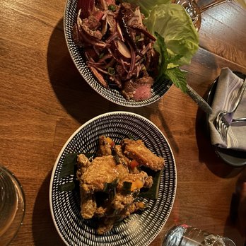Wayla - Yum nua yang (bbq beef) and the best chicken wings ever - Thai Near Me - New York, New York Wayla - Yum nua yang (bbq beef) and the best chicken wings ever - Thai Near Me - New York, New York