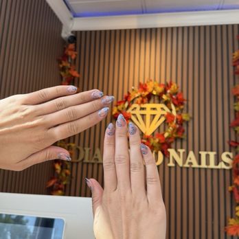 Diamond Nails - Full Set Gel Manicure by Roy! - Nail Salons Near Me - Roseville, California
