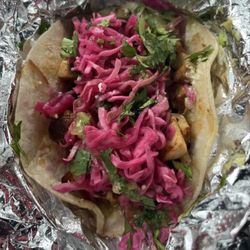 Jaco Juice & Taco Bar - Chicken adobo taco