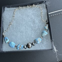 Sterling silver turquoise $180.00