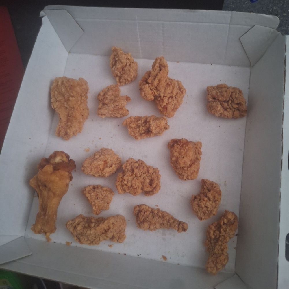 Buffalo Wild Wings - 14 boneless wings and one real wing - Sports Bars Near Me - Dickinson, North Dakota