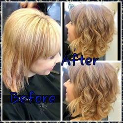 Salon Marie - Before and After color and style changes