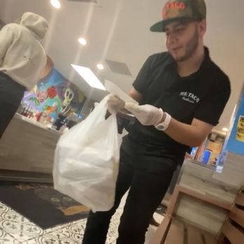Mr Taco - No mask under State and county mandatory order inside the restaurant and talking to clients so close. - Mexican Near Me - Beaumont, California Mr Taco - No mask under State and county mandatory order inside the restaurant and talking to clients so close. - Mexican Near Me - Beaumont, California