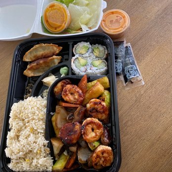 Tokyo Asian kitchen - $15 Shrimp Teriyaki Tokyo Lunch Bento Box. Decent deal. - Japanese Near Me - Jacksonville, Florida Tokyo Asian kitchen - $15 Shrimp Teriyaki Tokyo Lunch Bento Box. Decent deal. - Japanese Near Me - Jacksonville, Florida
