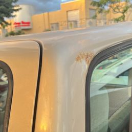 Small rust behind drivers seat Small rust behind drivers seat