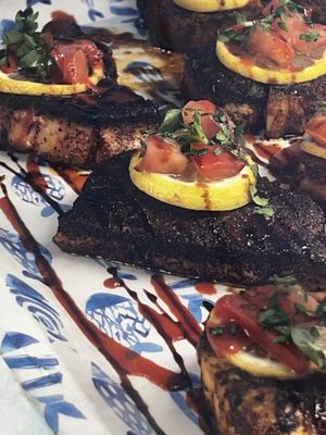 Blue Water Fish by null