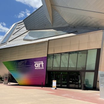 Denver Art Museum - Entrance - Art Galleries Near Me - Denver, Colorado