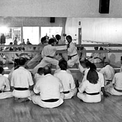 Kansas City Shotokan Karate Club - Tsutomu Ohshima led practices in Kansas City in 1988