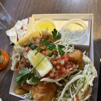 Gordon Ramsay Fish & Chips - Fishwich Combo - Fish & Chips Near Me - Orlando, Florida