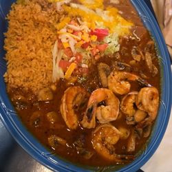El Nopal Family Mexican Restaurant - Camerones a la Diablo