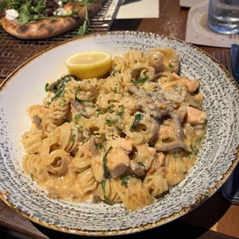 Von's 1000Spirits - Northwest King Salmon Pasta - New American Near Me - Seattle, Washington Von's 1000Spirits - Northwest King Salmon Pasta - New American Near Me - Seattle, Washington
