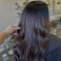 The Savvy Stylist - Caramel balayage