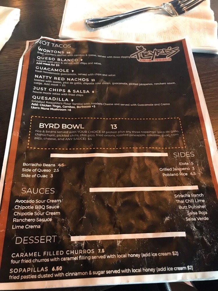 TBYRDS TACOS & TEQUILA CLOSED Updated August 2024 3240