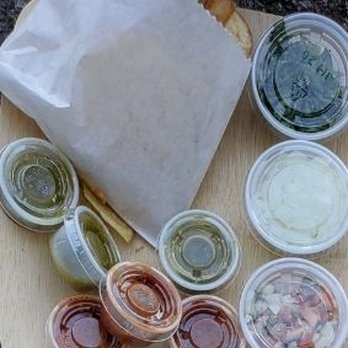 Lake Taco - The salsas, onions, cilantro, and famous potato chips - Mexican Near Me - Hood River, Oregon Lake Taco - The salsas, onions, cilantro, and famous potato chips - Mexican Near Me - Hood River, Oregon