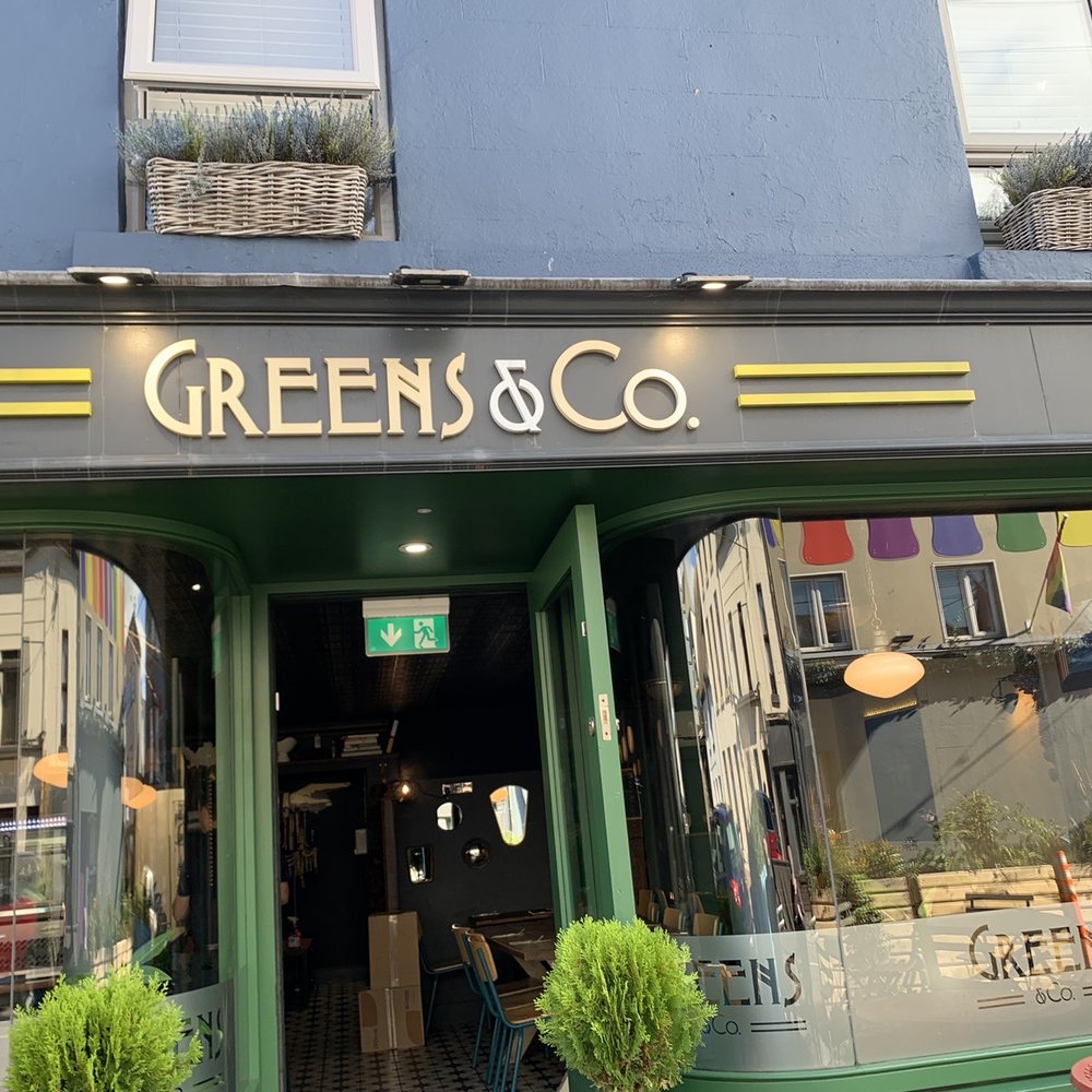 Greens & Co - Entrance - Vegan Near Me - Galway, G