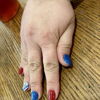 KDL Nail Lounge - July 4th patriotic nails by Mimi - Nail Salons Near Me - Schertz, Texas KDL Nail Lounge - July 4th patriotic nails by Mimi - Nail Salons Near Me - Schertz, Texas
