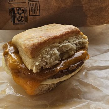 Native Coffee - Sausage egg and cheese. A classic. - Coffee & Tea Near Me - Jackson, Mississippi