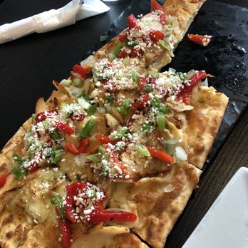 The Brass Tap - Chicken Baja flatbread - Beer Bar Near Me - Palm Coast, Florida The Brass Tap - Chicken Baja flatbread - Beer Bar Near Me - Palm Coast, Florida