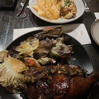 Benne On Eagle - Yardbird at the front, fufu at the back - Southern Near Me - Asheville, North Carolina
