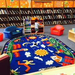 Kings County Library - Hanford - My son's favorite part of the children's room - kitchen. This is only one part of the children's area