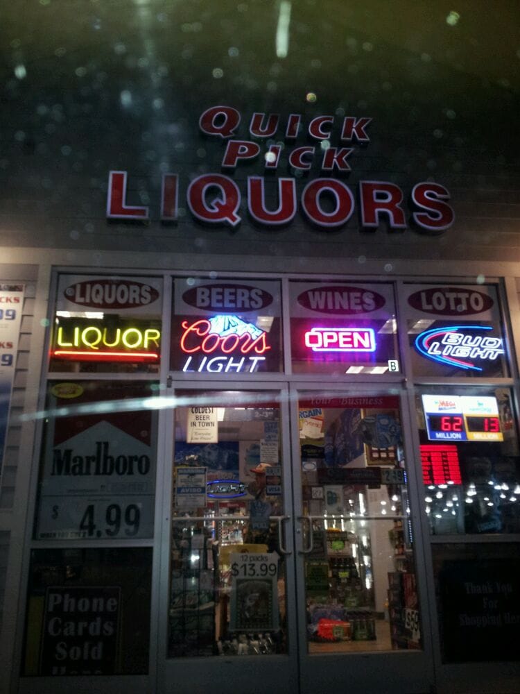 QUICK PICK LIQUORS Updated October 2024 1198 S Cloverdale Blvd