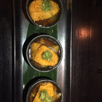 Kinjiro - Uni blue crab jelly.. There are other ingredients but they escape me.  Still so good! - Izakaya Near Me - Los Angeles, California