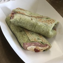 Cab Stand Deli - Prosciutto and mozzarella wrap