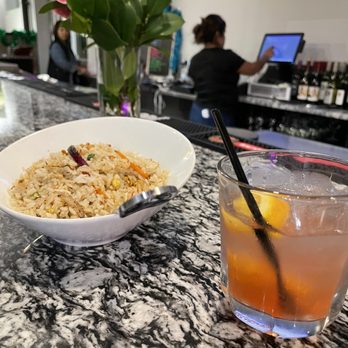 Spring Rolls Durham - Fried rice and an Old Fashioned - Sushi Bars Near Me - Durham, North Carolina