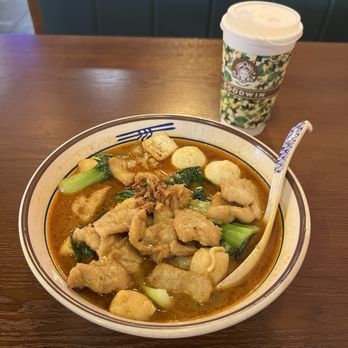 Goodwin Tea House & More - Chicken satay noodle soup - Asian Fusion Near Me - Duluth , Georgia