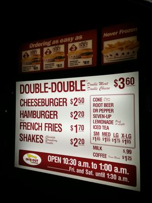 Menu photo 7 In-N-Out Burger Scottsdale, AZ Menu photo 7 In-N-Out Burger Scottsdale, AZ